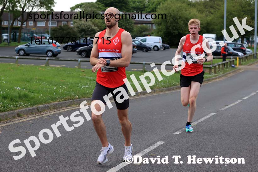 Clive Cookson 10k Road Race, 2024 Clive Cookson 10k Road Race, Whitley Bay.  Photo: David T. Hewitson/Sports for All Pics